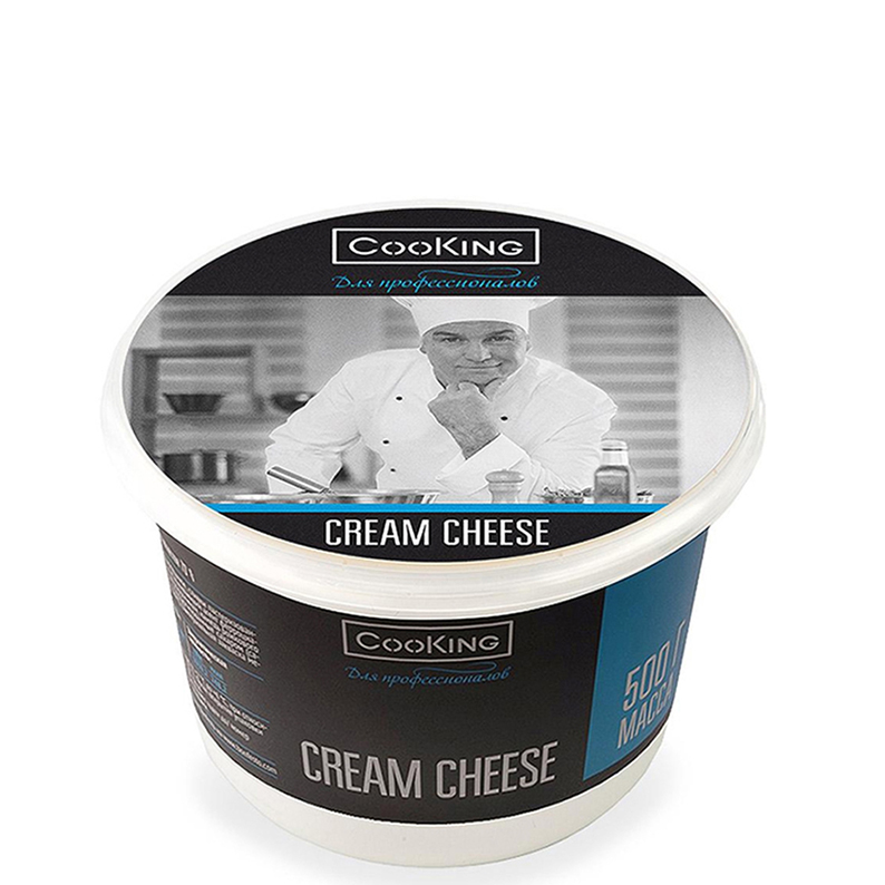 картинка Сыр творожый Cream cheese CooKing, 70%, 500гр. от магазина Лавка кондитера. Магазин для кондитеров и любителей сладкого творчества