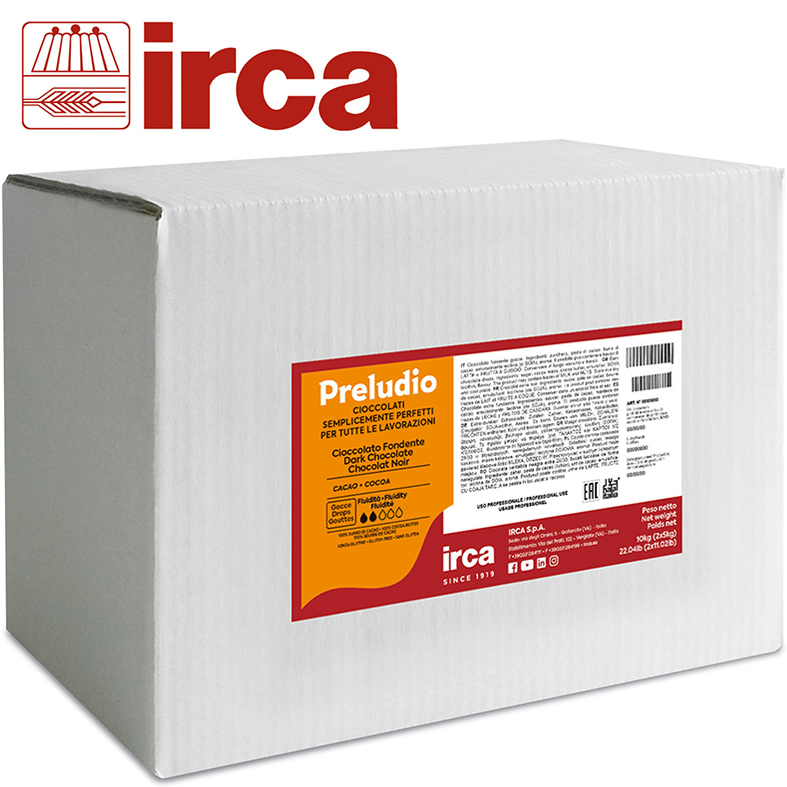 картинка Шоколад тёмный IIrca Preludio (Италия), 48% какао, 10кг. от магазина Лавка кондитера. Магазин для кондитеров и любителей сладкого творчества