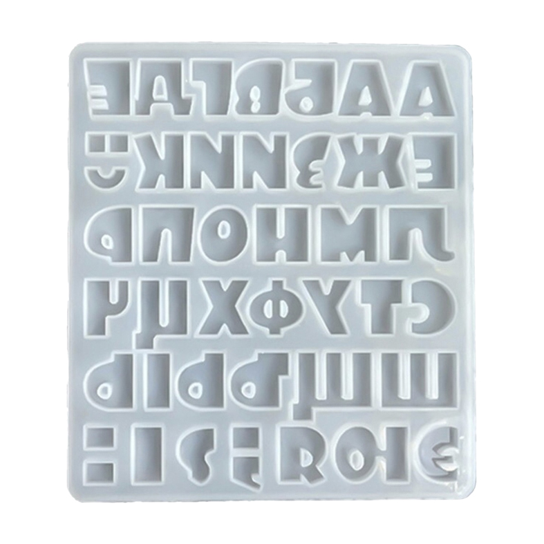 Силиконовая форма для Алфавит Мультяшный, 15x17см.. Лавка кондитера - магазин для кондитеров и любителей сладкого творчества.