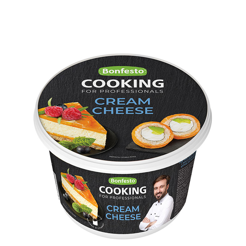 картинка Сыр творожый Cream cheese CooKing, 70%, 500гр. от магазина Лавка кондитера. Магазин для кондитеров и любителей сладкого творчества