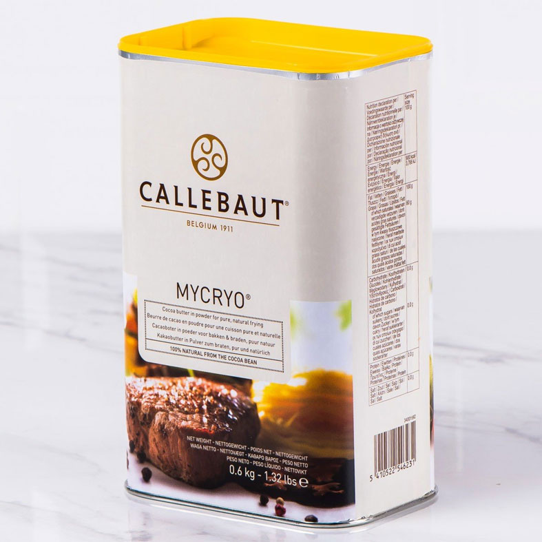 картинка Какао-масло Mycryo Callebaut (Бельгия), порошок, 50гр. от магазина Лавка кондитера. Магазин для кондитеров и любителей сладкого творчества