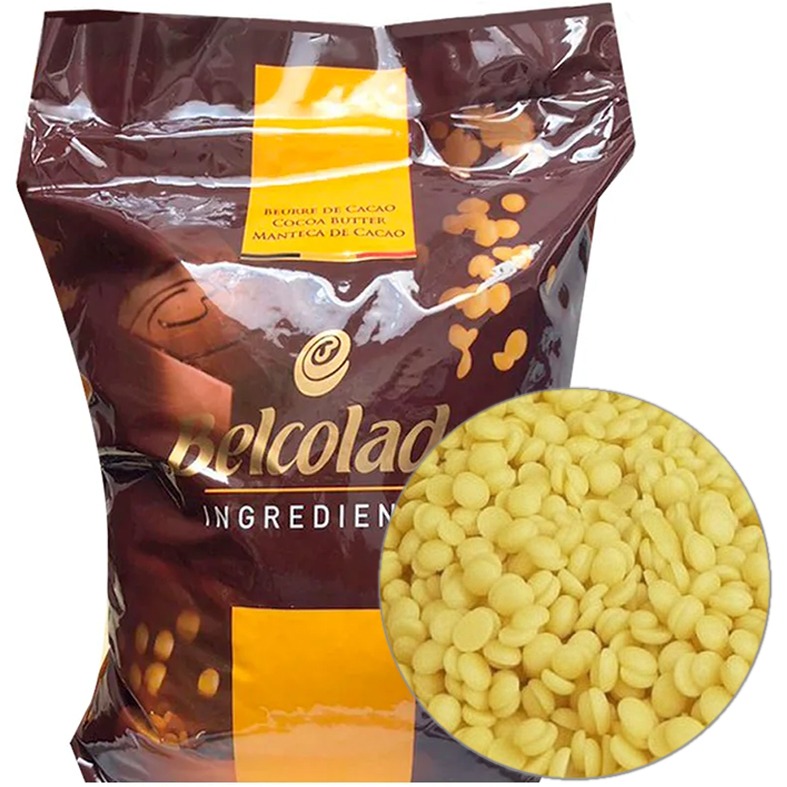 картинка Какао-масло Belcolade (Бельгия), каллеты, 250гр. от магазина Лавка кондитера. Магазин для кондитеров и любителей сладкого творчества