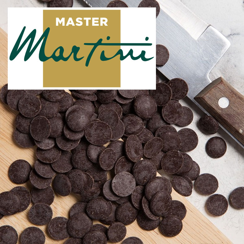 картинка Шоколад тёмный Ariba Master Martini (Италия), 54% какао, 250гр. от магазина Лавка кондитера. Магазин для кондитеров и любителей сладкого творчества
