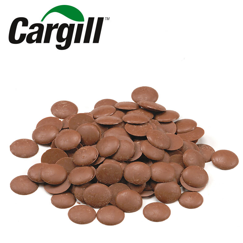 картинка Шоколад молочный Cargill (Бельгия), 34% какао, 250гр. от магазина Лавка кондитера. Магазин для кондитеров и любителей сладкого творчества