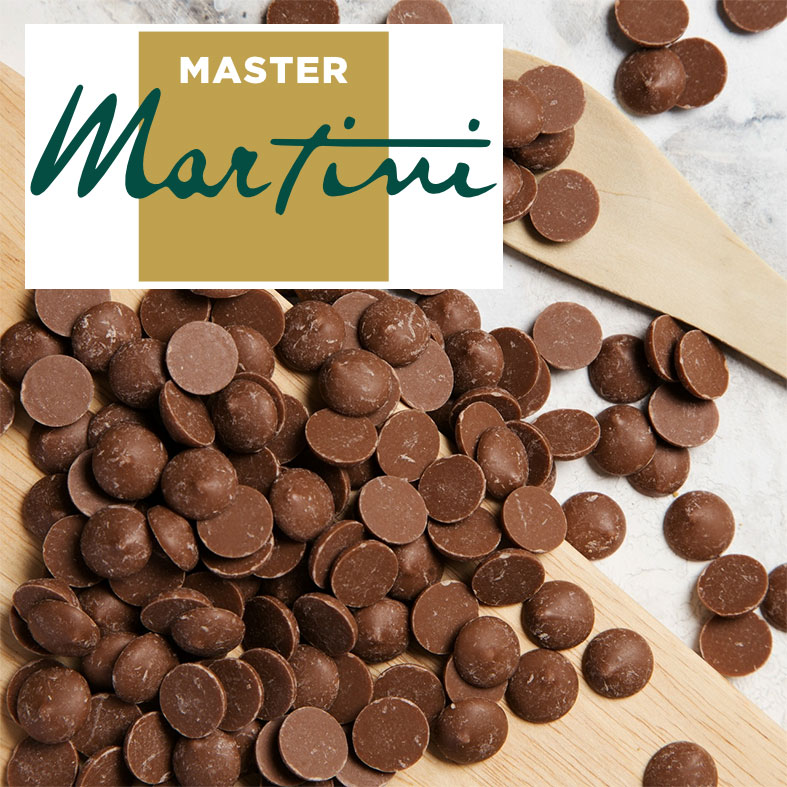 картинка Шоколад молочный Ariba Master Martini (Италия), 32% какао, 500гр. от магазина Лавка кондитера. Магазин для кондитеров и любителей сладкого творчества