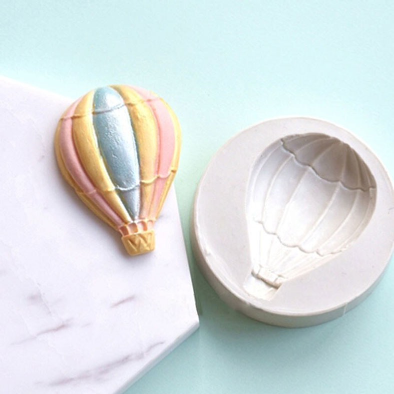 Мат силиконовый Воздушный шар, 7,5x7,5см.. Лавка кондитера - магазин для кондитеров и любителей сладкого творчества.