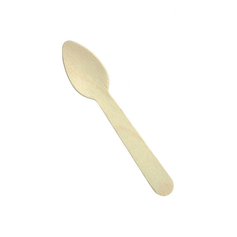Ложка одноразовая деревянная 110 мм.. Лавка кондитера - магазин для кондитеров и любителей сладкого творчества.
