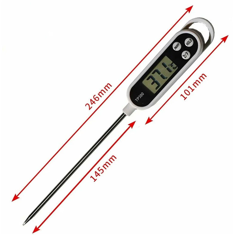 Термометр электронный игольчатый TP300. Лавка кондитера - магазин для кондитеров и любителей сладкого творчества.